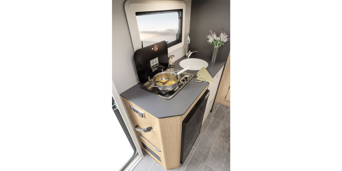 Wohnmobil Giottiline Compact C60 Innenansicht