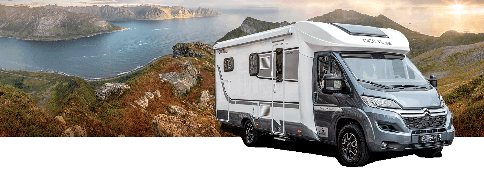 Giottiline Therry 37 Reisemobil teilintegriert