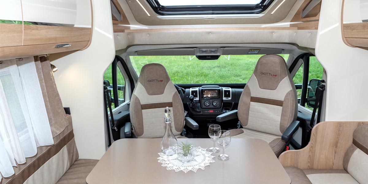 Wohnmobil Giottiline Therry 37 Innenansicht