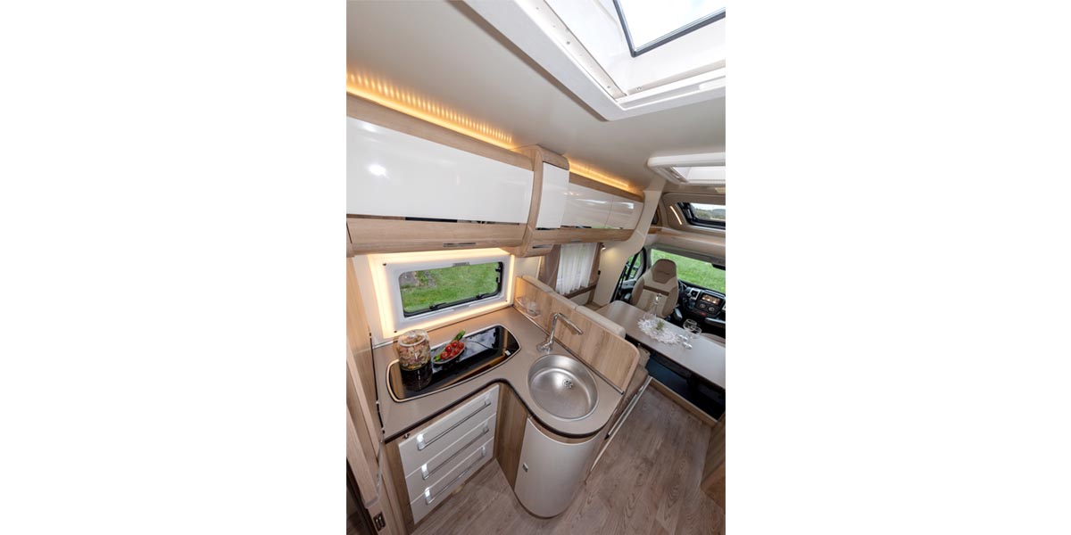 Wohnmobil Giottiline Therry 37 Innenansicht