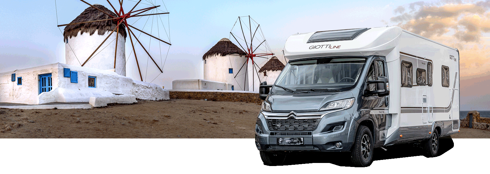 Giottiline Therry 38  Reisemobil teilintegriert