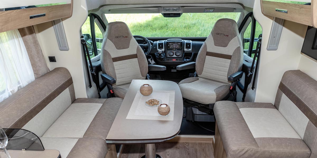 Wohnmobil Giottiline Therry 38 Innenansicht