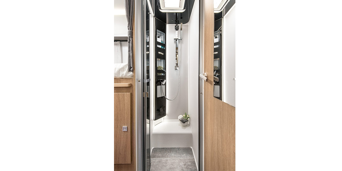 Wohnmobil Giottiline Teilintegriert Toscan 69 GC Innenansicht