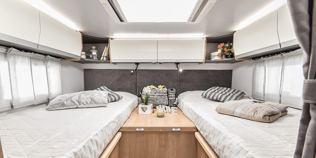 Wohnmobil Giottiline Teilintegriert Toscan 69 GC Innenansicht