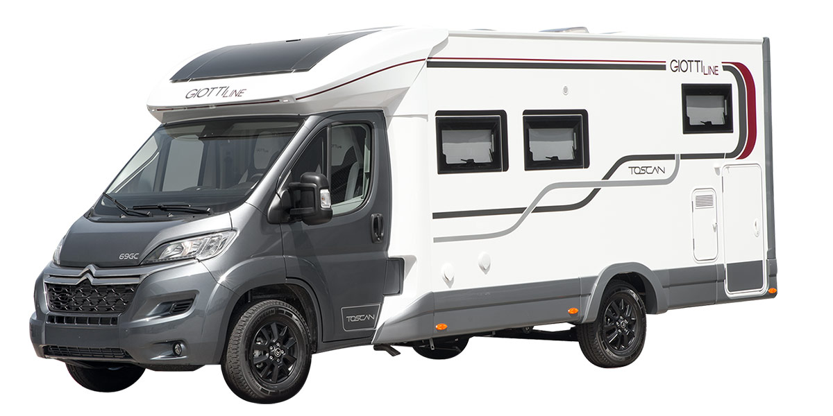 Wohnmobil Giottiline Teilintegriert Toscan 69 GC Aussenansicht