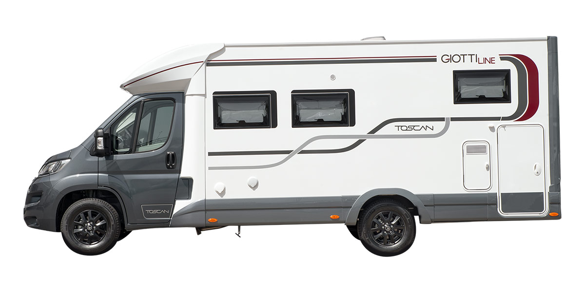 Wohnmobil Giottiline Teilintegriert Toscan 69 GC Aussenansicht