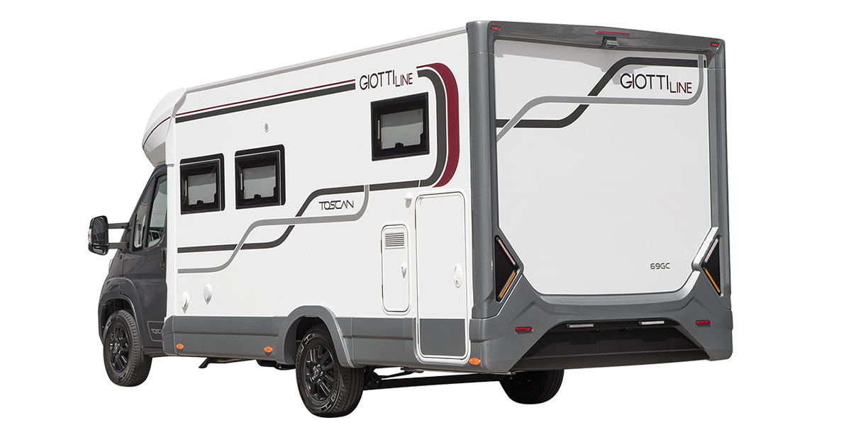 Wohnmobil Giottiline Teilintegriert Toscan 69 GC Aussenansicht