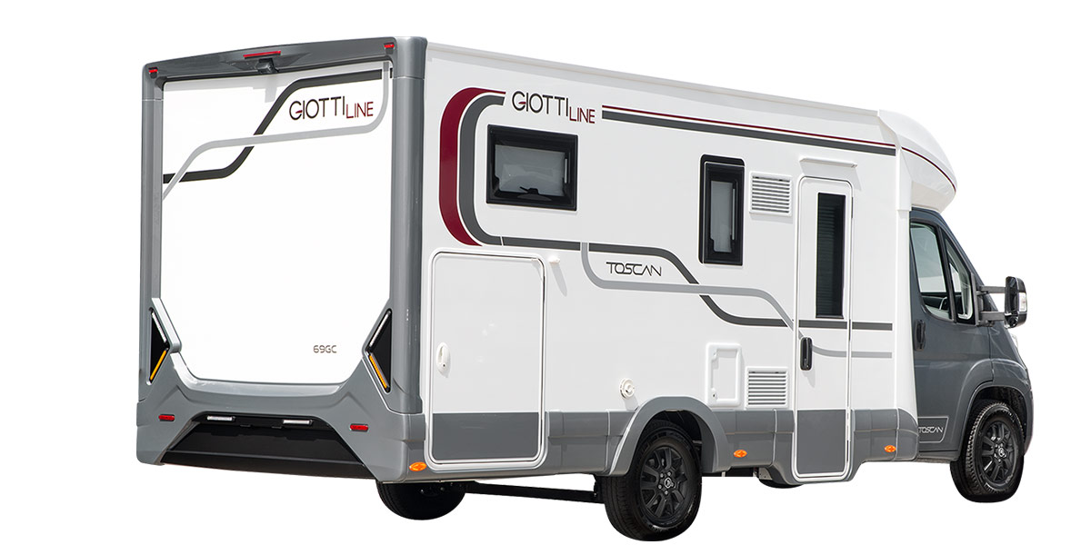Wohnmobil Giottiline Teilintegriert Toscan 69 GC Aussenansicht
