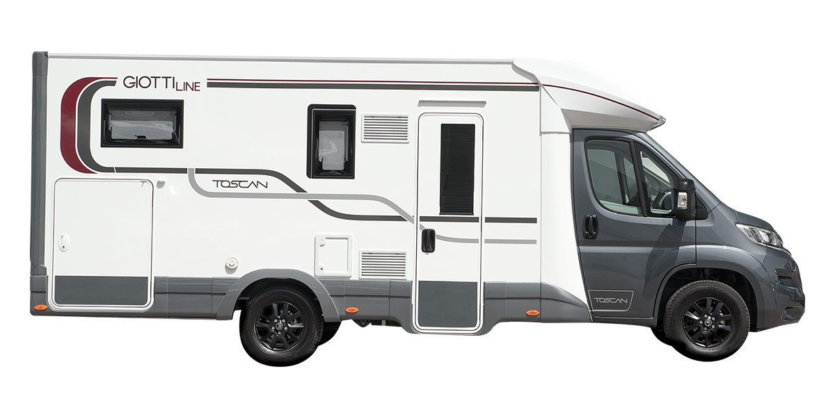 Wohnmobil Giottiline Teilintegriert Toscan 69 GC Aussenansicht