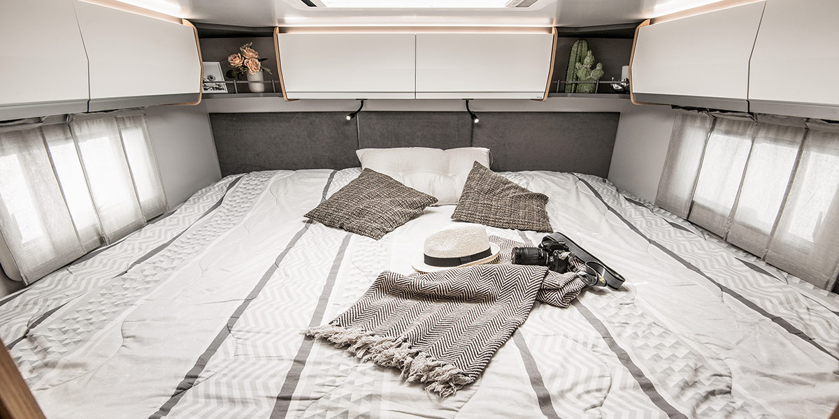Wohnmobil Giottiline Teilintegriert Toscan 74 GC Innenansicht