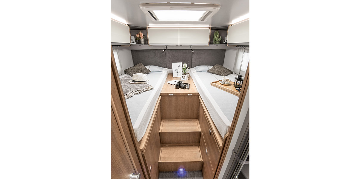 Wohnmobil Giottiline Teilintegriert Toscan 74 GC Innenansicht