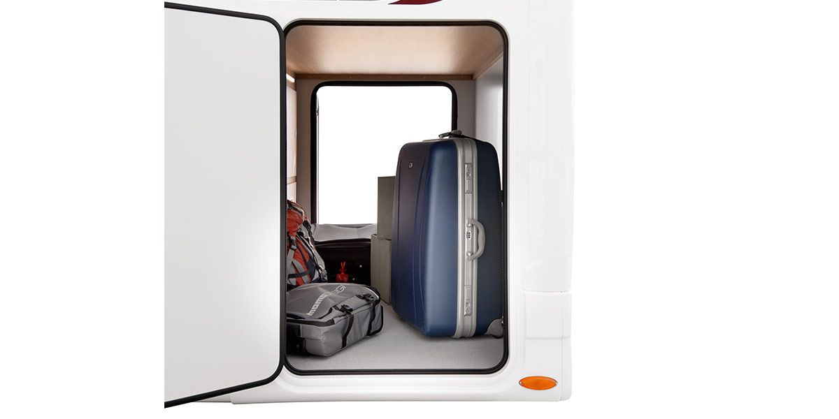 Wohnmobil Giottiline Teilintegriert Toscan 74 GC Innenansicht