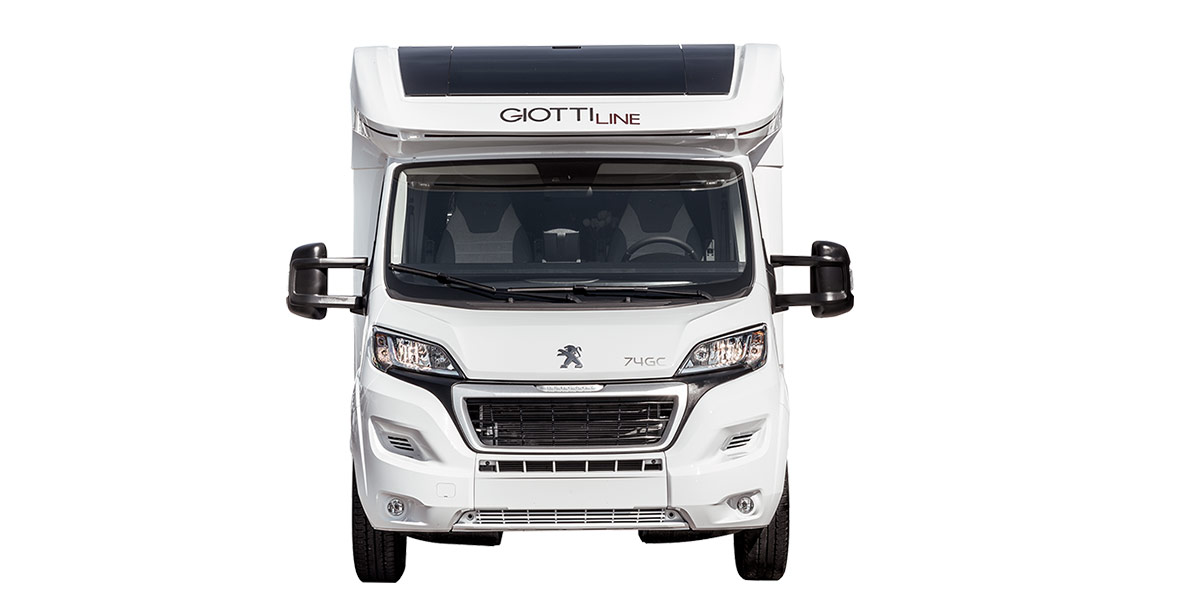 Wohnmobil Giottiline Teilintegriert Toscan 74 GC Aussenansicht