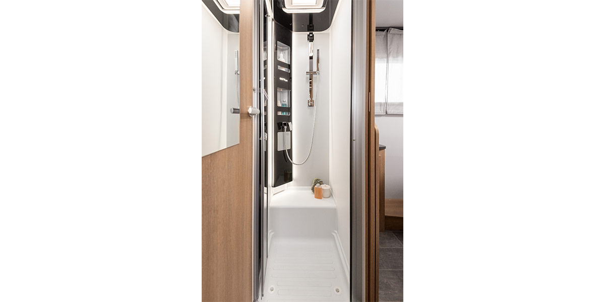 Wohnmobil Giottiline Teilintegriert Toscan 74 NF Innenansicht
