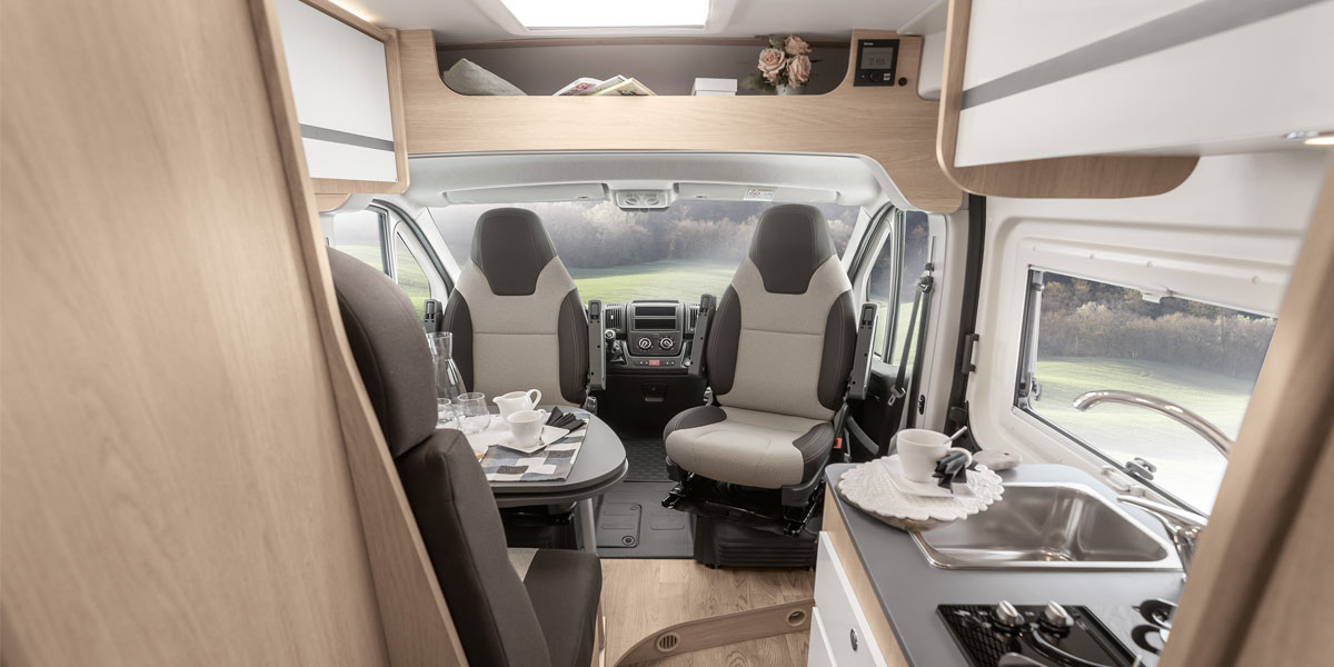 Wohnmobil Giottiline Van 54T Innenansicht