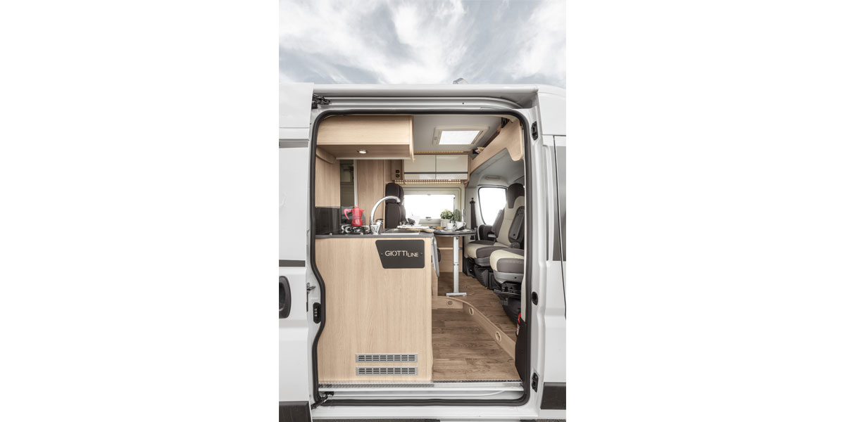Wohnmobil Giottiline Van 54T Innenansicht