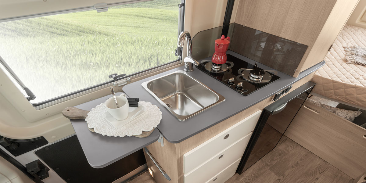 Wohnmobil Giottiline Van 54T Innenansicht