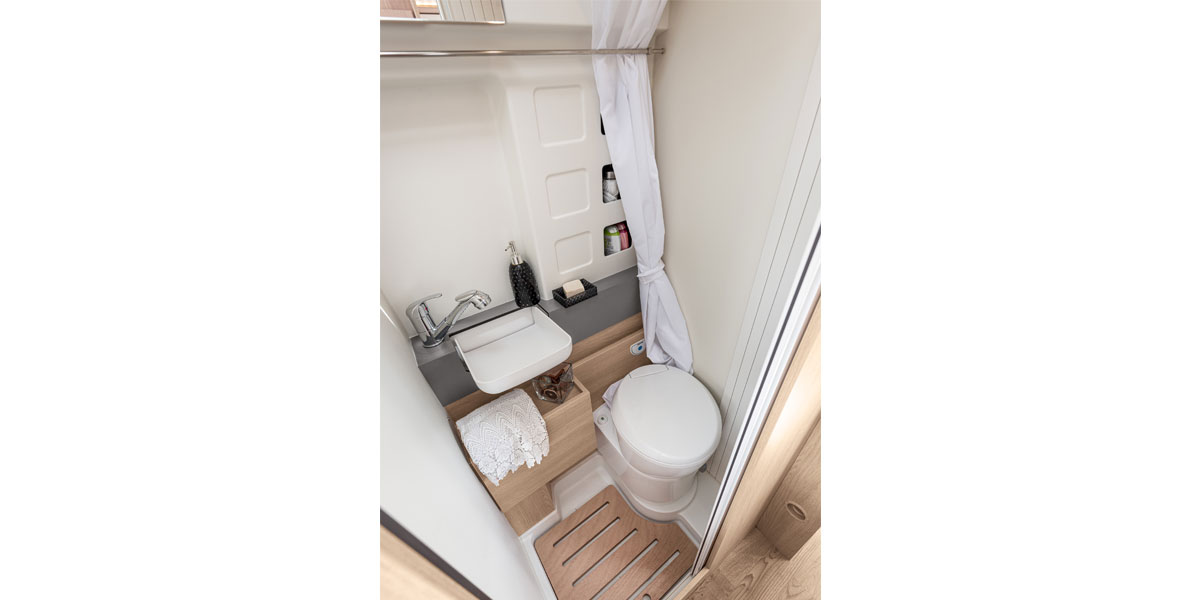 Wohnmobil Giottiline Van 54T Innenansicht