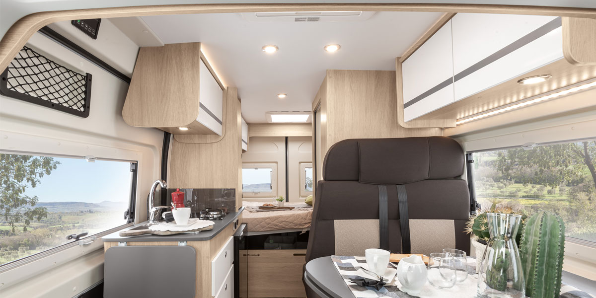 Wohnmobil Giottiline Van 54T Innenansicht
