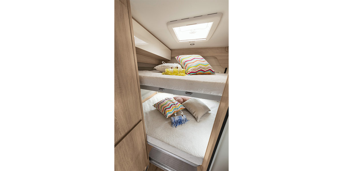 Wohnmobil Giottiline Van 60B Innenansicht