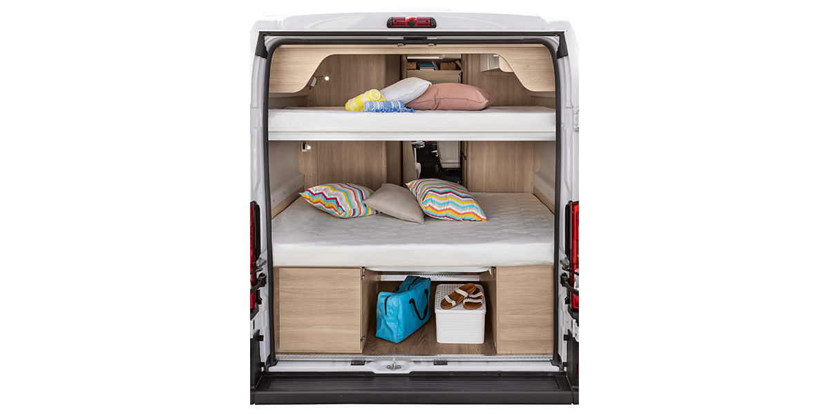 Wohnmobil Giottiline Van 60B Innenansicht