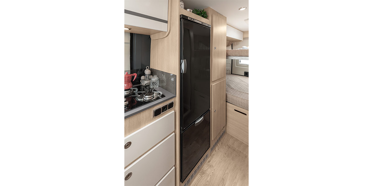 Wohnmobil Giottiline Van 60B Innenansicht