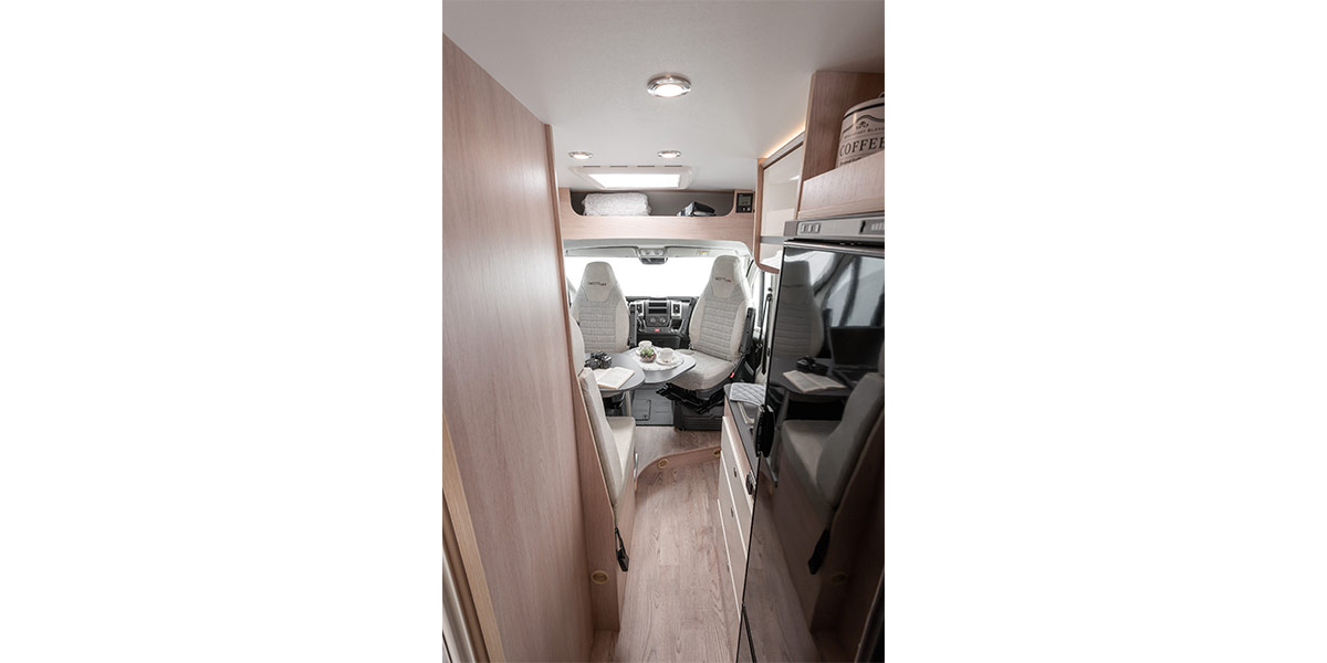 Wohnmobil Giottiline Van 60B Innenansicht
