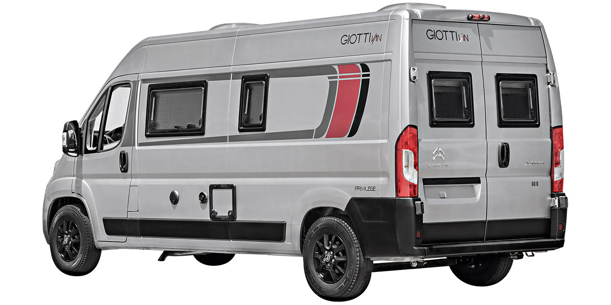 Wohnmobil Giottiline Van 60B Aussenansicht