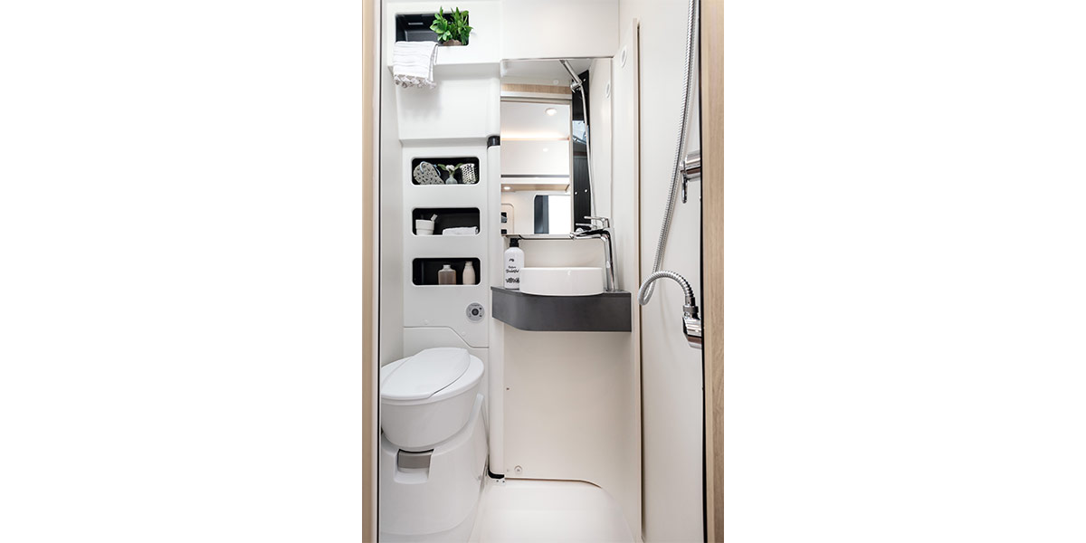 Wohnmobil Giottiline Van 60FT Innenansicht