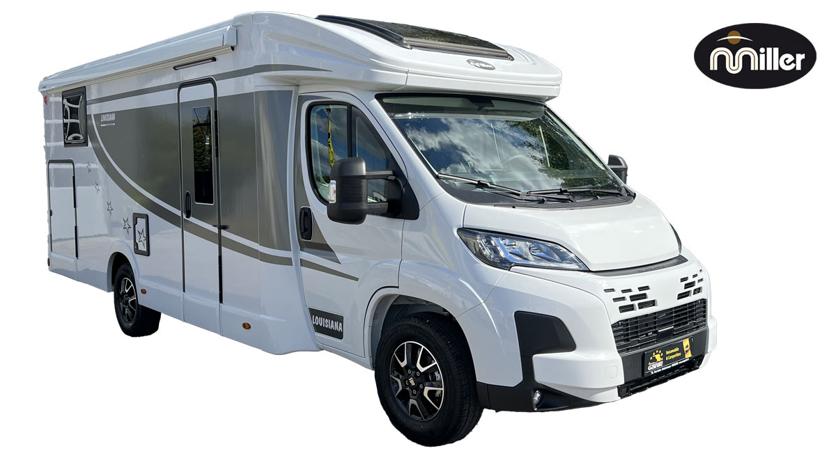 Wohnmobil Miller Louisiana teilintegrierter Übersicht