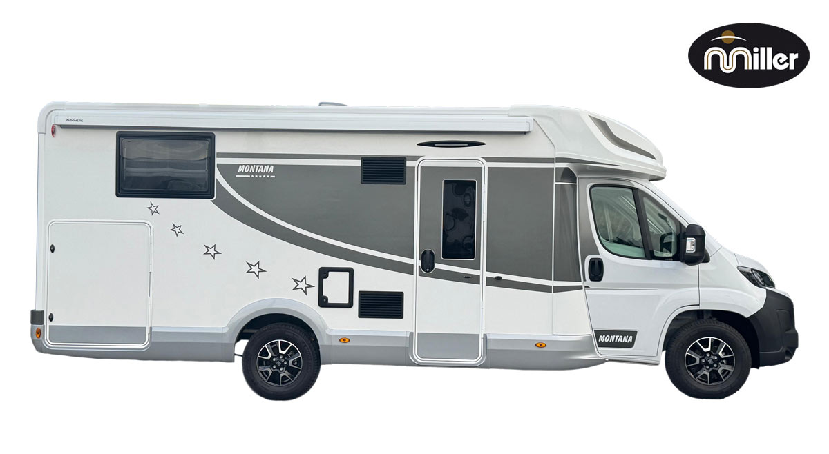 Wohnmobil Miller Montana teilintegrierter Übersicht