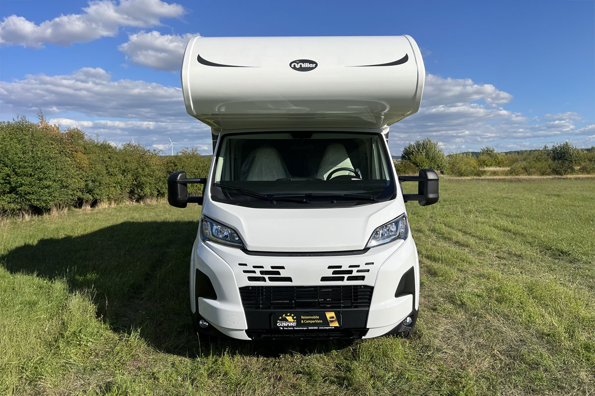 Wohnmobil Miller New York  Aussenansicht