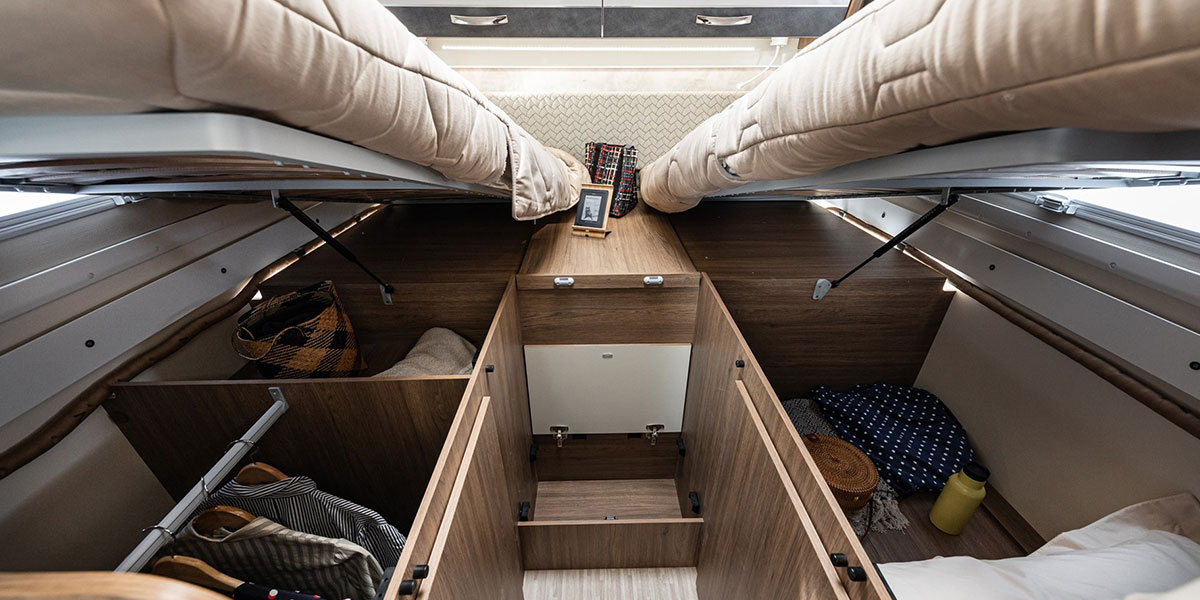 Wohnmobil Miller New York Innenansicht