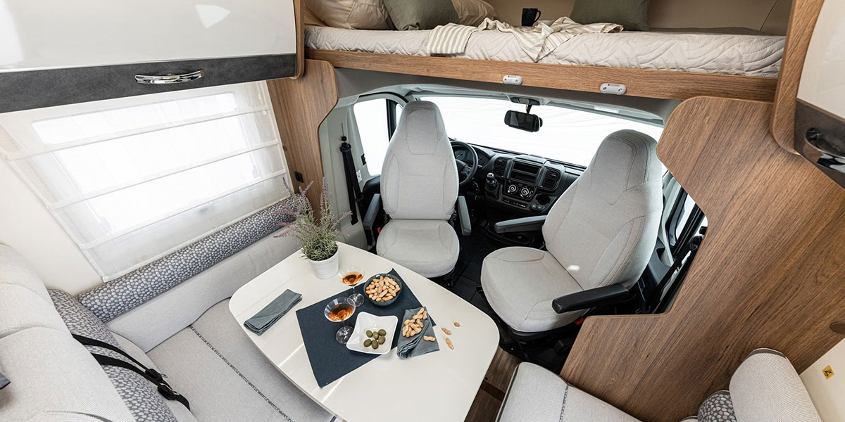 Wohnmobil Miller New York  Innenansicht