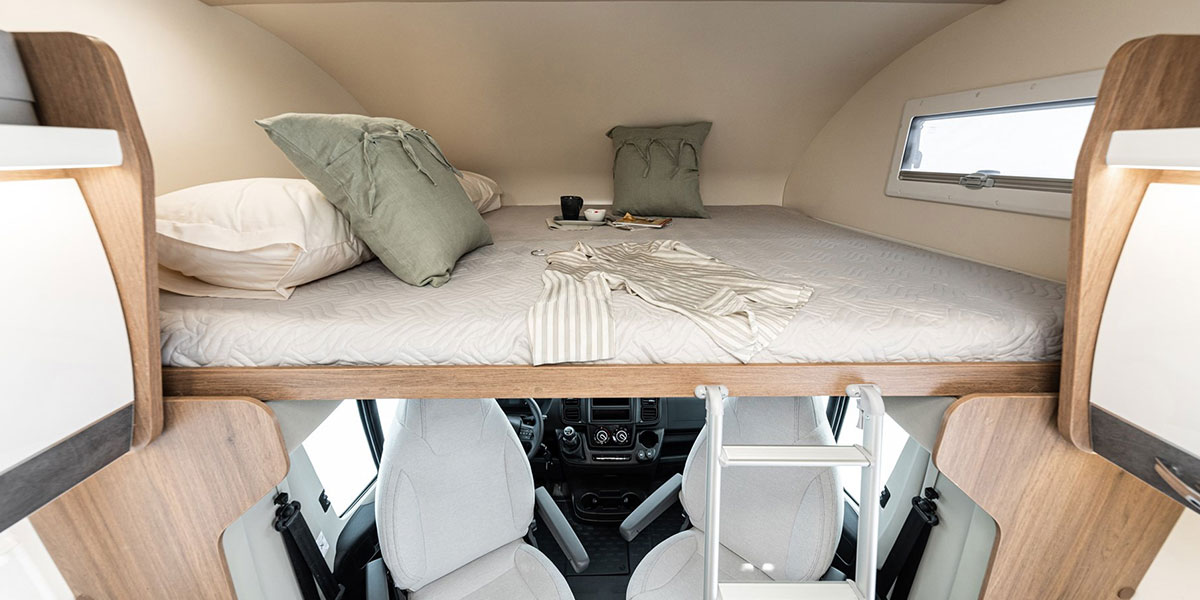 Wohnmobil Miller New York  Innenansicht