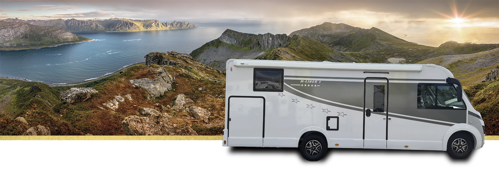 Vollintegriertes Wohnmobil Miller M-Liner 1